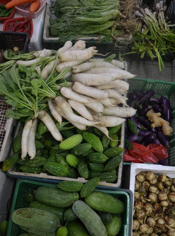 Gemüseangebot Chinatown