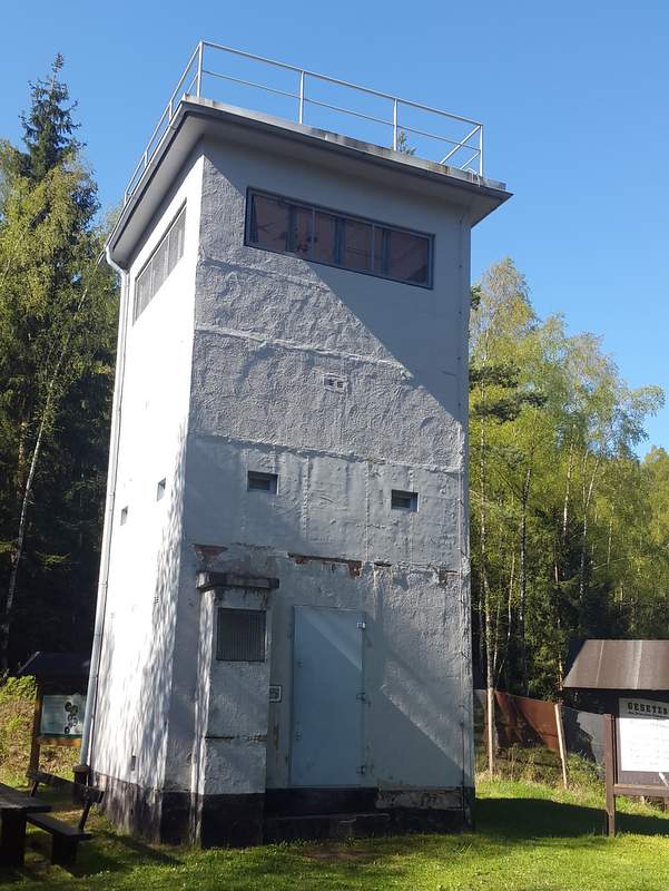 ehemaliger Grenzturm am Schieferpfad bei Probstzella