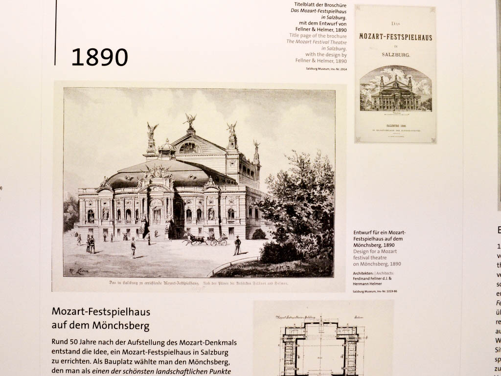 Erste Pläne Festspielhaus Salzburg