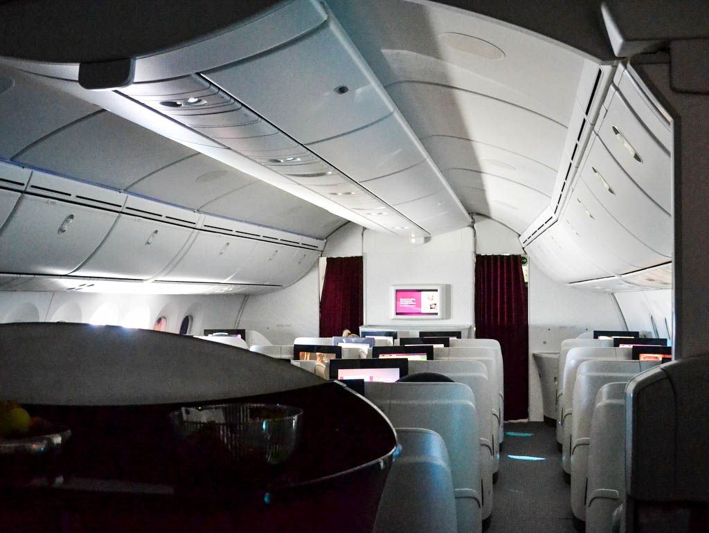 Kabine business Class Qatar Airways