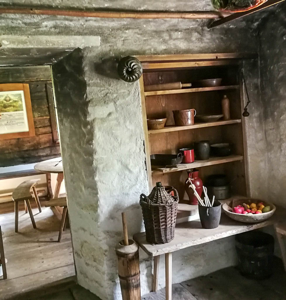 Küche in einem alten Bauernhaus