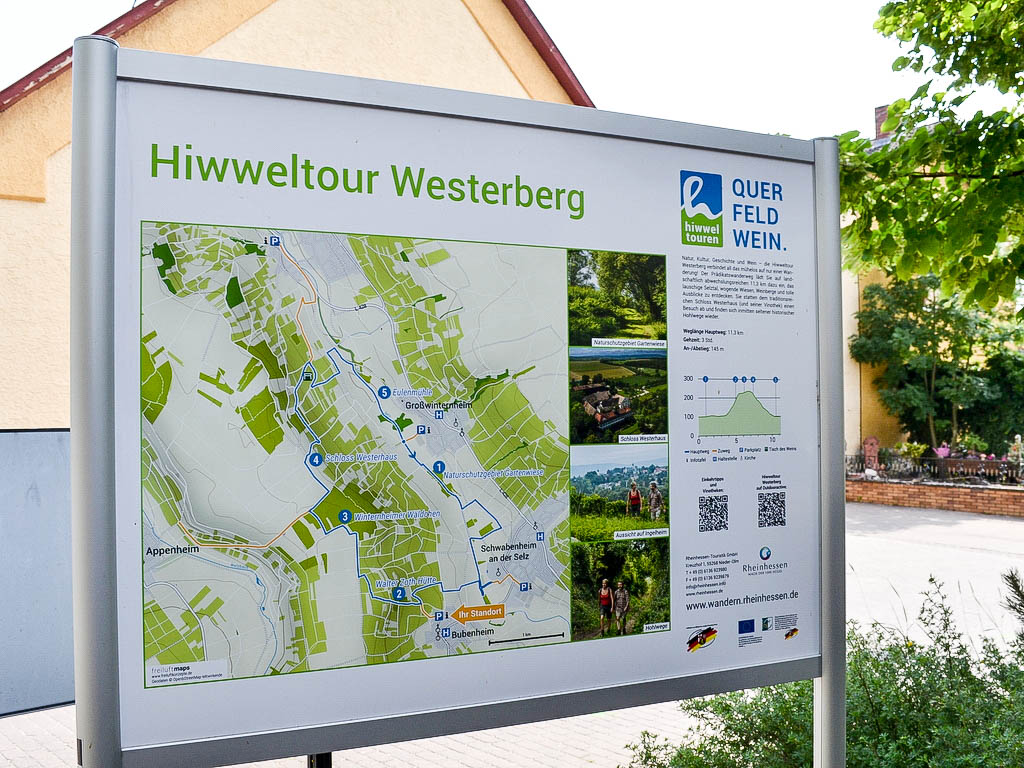 Karte Hiwweltour Westerberg