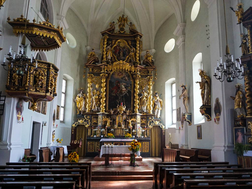 Pfarrkirche Bergheim Altar