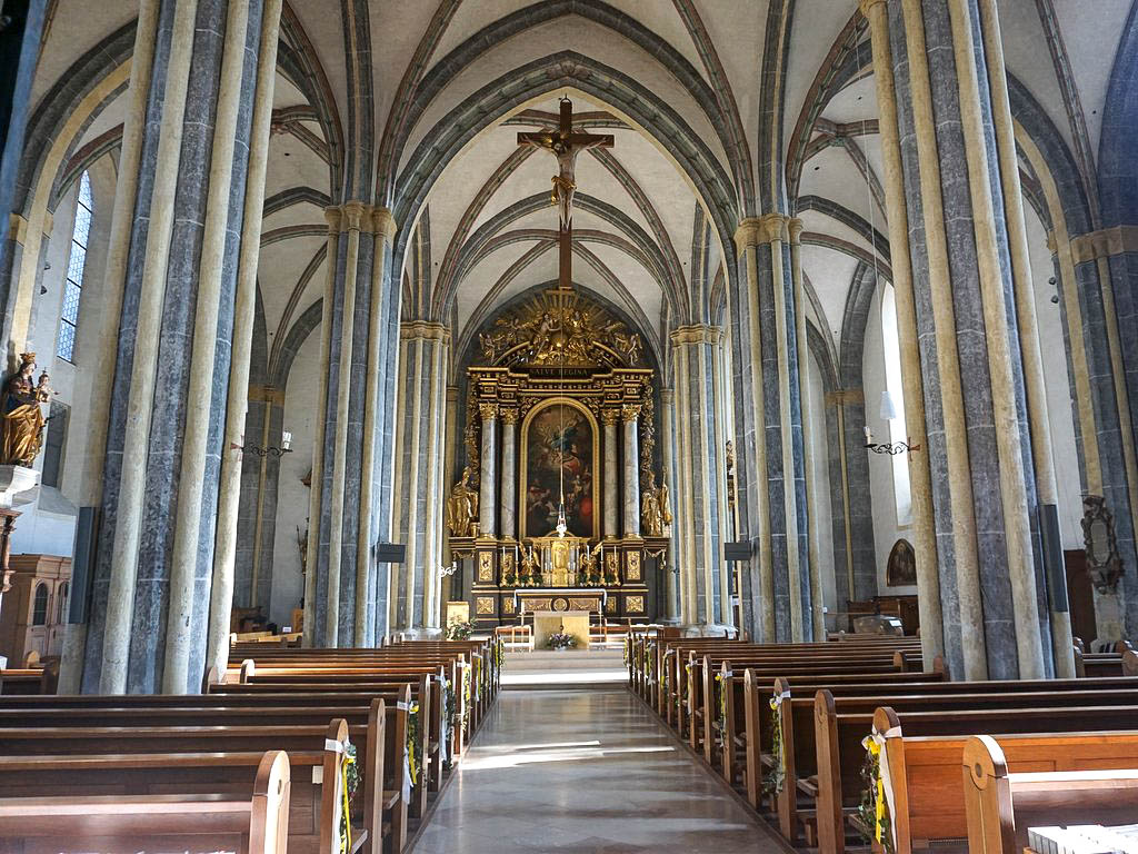 Stiftskirche Laufen Innenraum