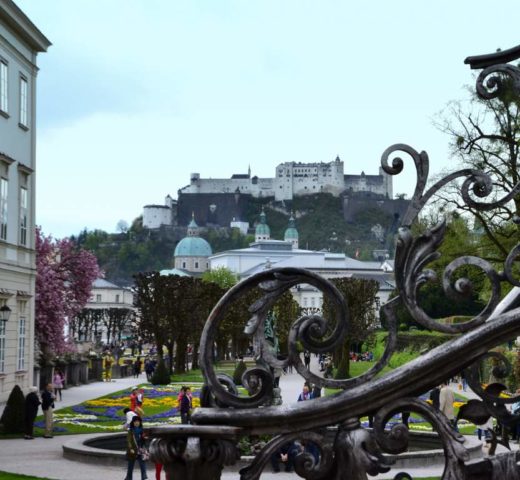 Heimatstadt Salzburg; Mirabellgarten