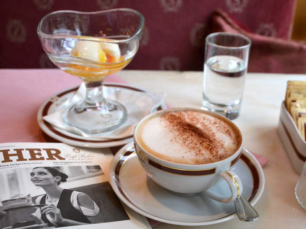Frühstück im Café Sacher Salzburg