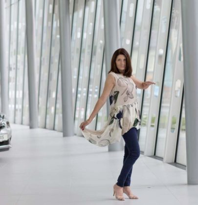 Fashion on Tour; luftiges Chiffon Oberteil