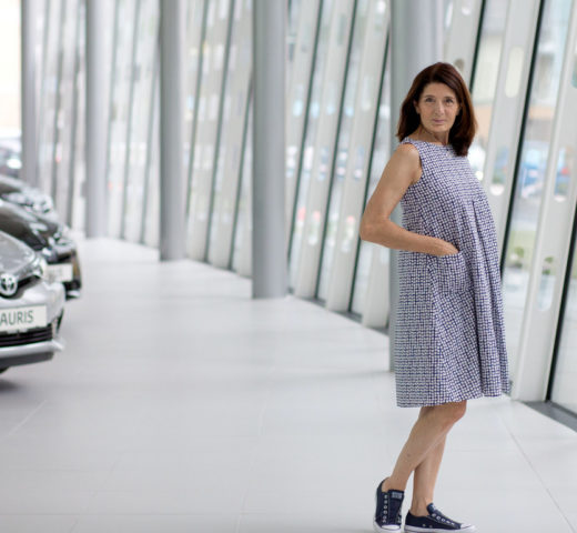 Fashion on Tour; sommerliches, leichtes Kleid