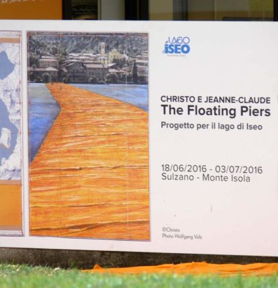 Meine Mama wandelte übers Wasser; The Floating Piers am Iseosee