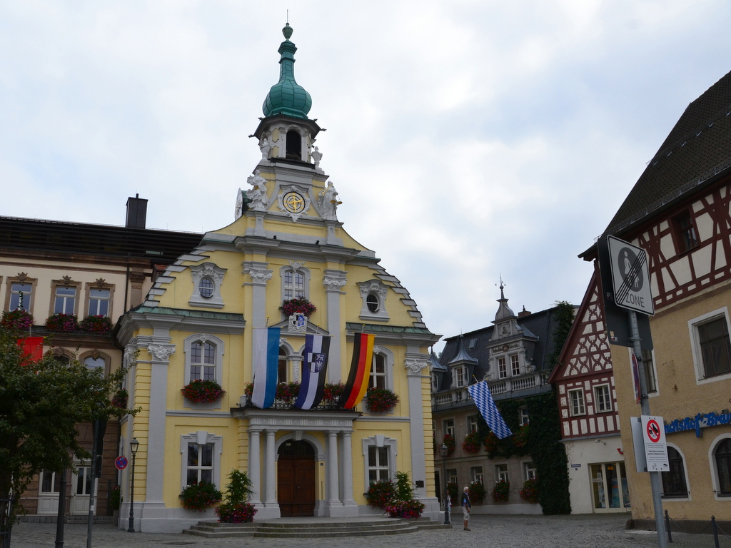 Rathaus in Kulmbach in Franken