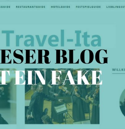 Dieser Blog ist ein Fake; dreister Diebstahl