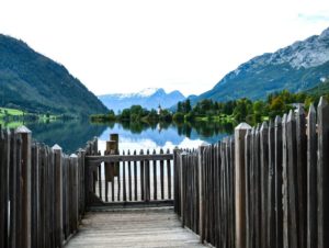 Bootsanlegestelle am Grundlsee