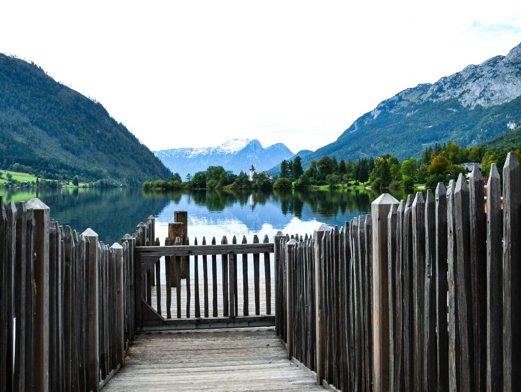 Bootsanlegestelle am Grundlsee
