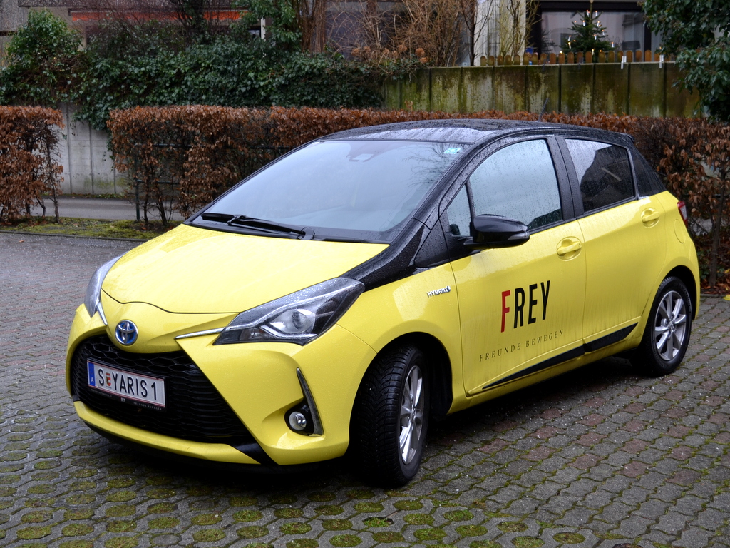 Vorderansicht Toyota Yaris