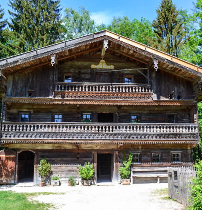 Bilder aus Salzburg; das Freilichtmuseum in Großgmain