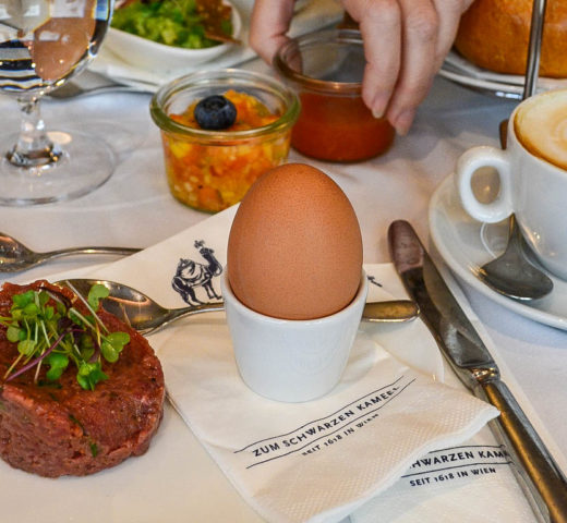 Frühstück in Wien; Zum Schwarzen Kameel im ersten Bezirk