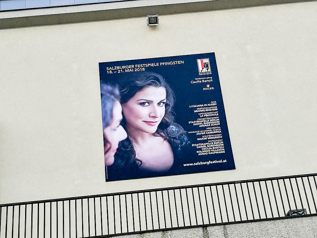 Plakat Cecilia Bartoli Pfingstfestspiele