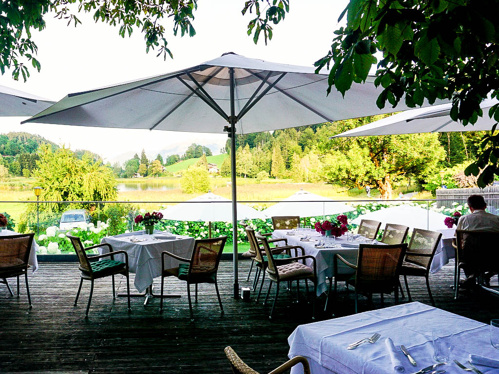 Terrasse Seehot Goldegg