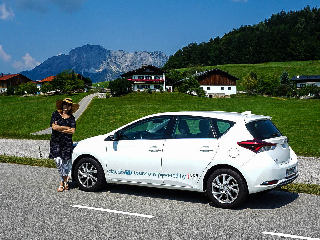 weißer Toyota Auris 1,33 5 Active