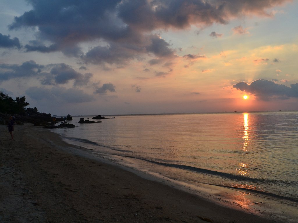 Sonnenuntergang in Thailand