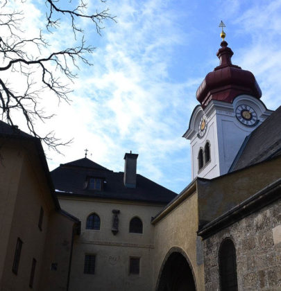 Bilder aus Salzburg; Spaziergang zum Stift Nonnberg
