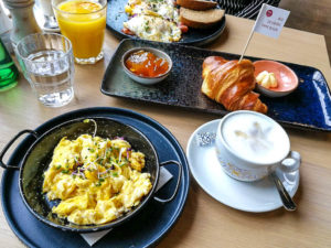 Frühstück mit Eierspeis
