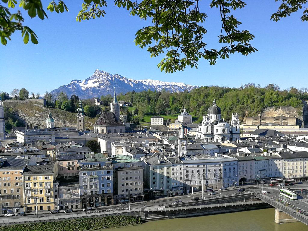 Blick auf Salzburg