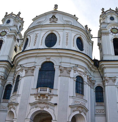 Bilder aus Salzburg; ein Rundgang durch die Kollegienkirche