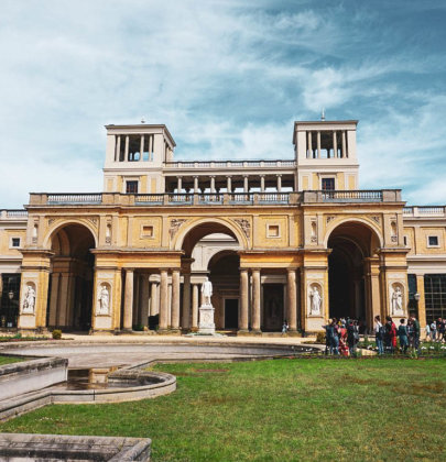 Ich bin in Sanssouci spazieren gegangen und habe Italien in Potsdam getroffen