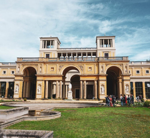 Ich bin in Sanssouci spazieren gegangen und habe Italien in Potsdam getroffen