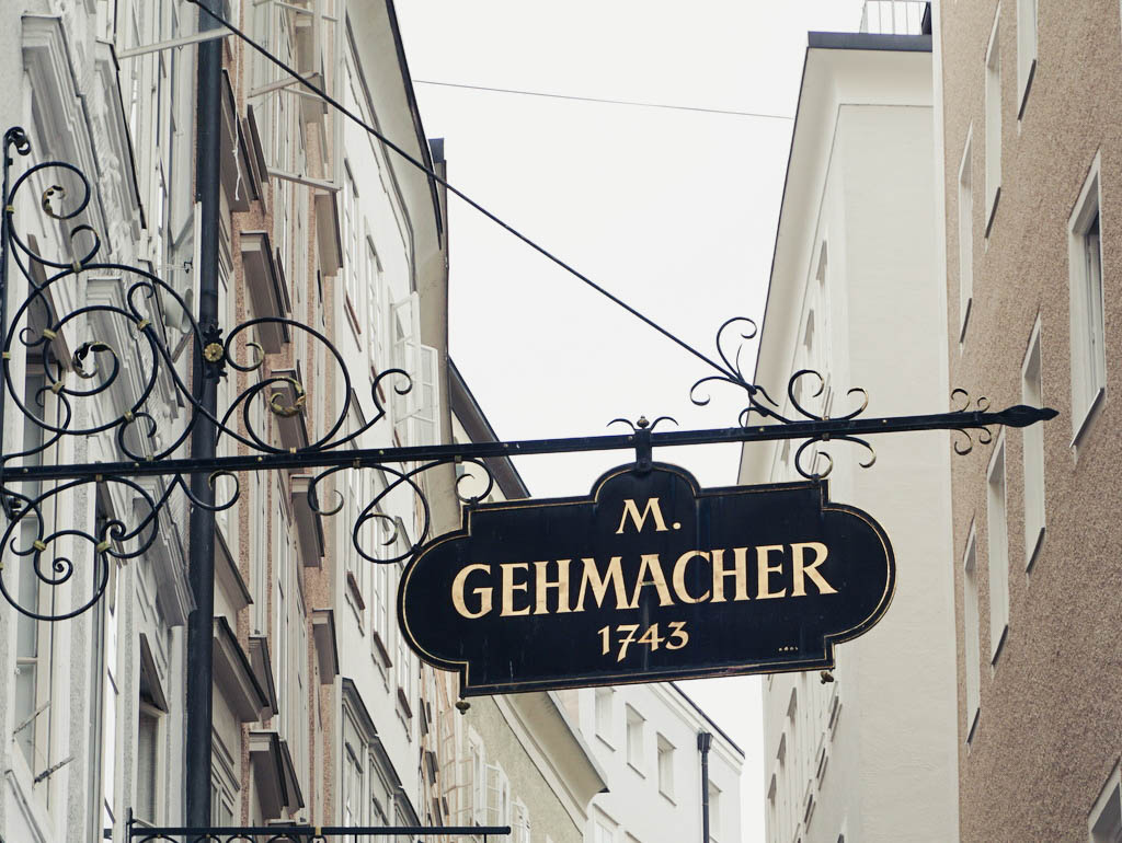 Firmenschild Gehmacher