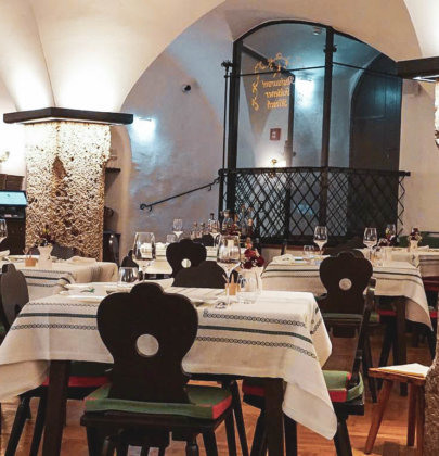 Das Restaurant Goldener Hirsch in Salzburg