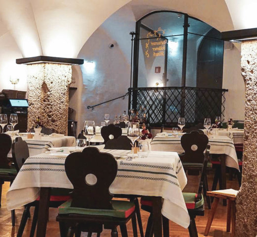 Das Restaurant Goldener Hirsch in Salzburg