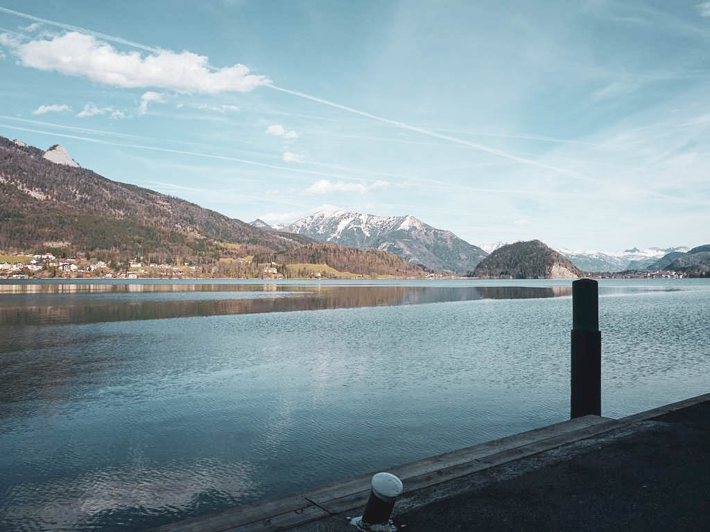 Landschaft am Wolfgangsee