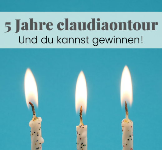 5 Jahre claudiaontour und du kannst gewinnen