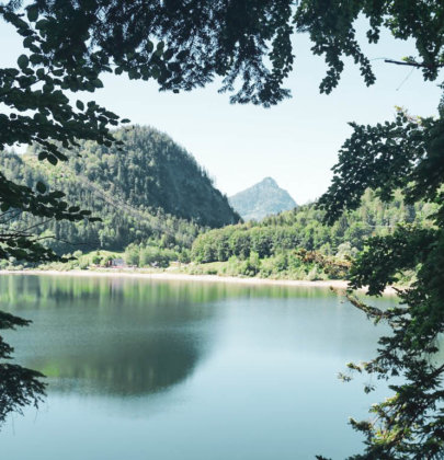 Ausflug ins Salzkammergut; rund um den Schwarzensee bei Sankt Wolfgang