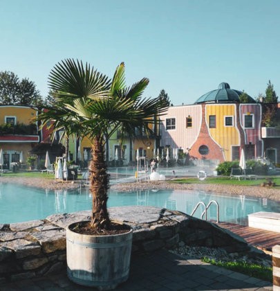 Rogner Bad Blumau ist nicht nur Baden wie im Meer