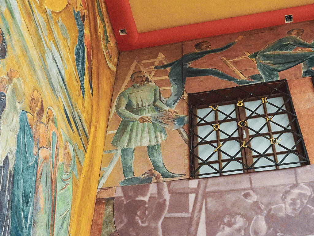 Wandmalerei von Faistauer