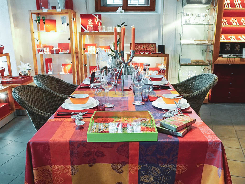 Gedeckter Tisch