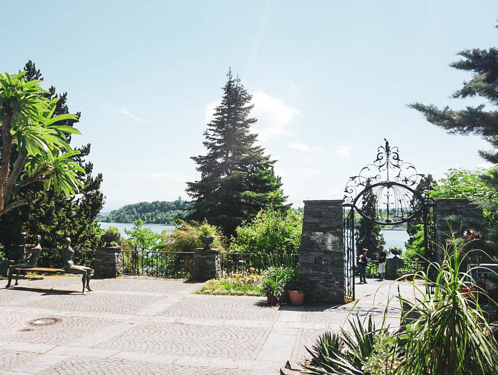 Gartenbereich auf der Insel Mainau