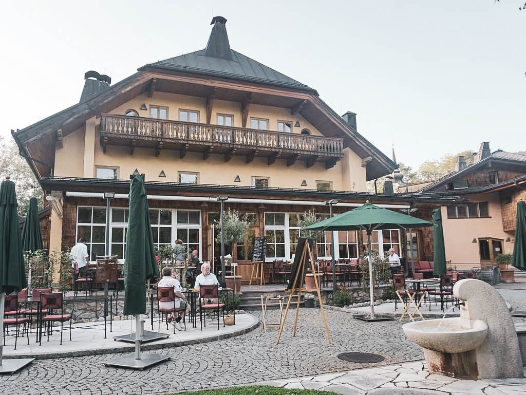 Schützenwirt in St. Jakob Ansicht vom Garten