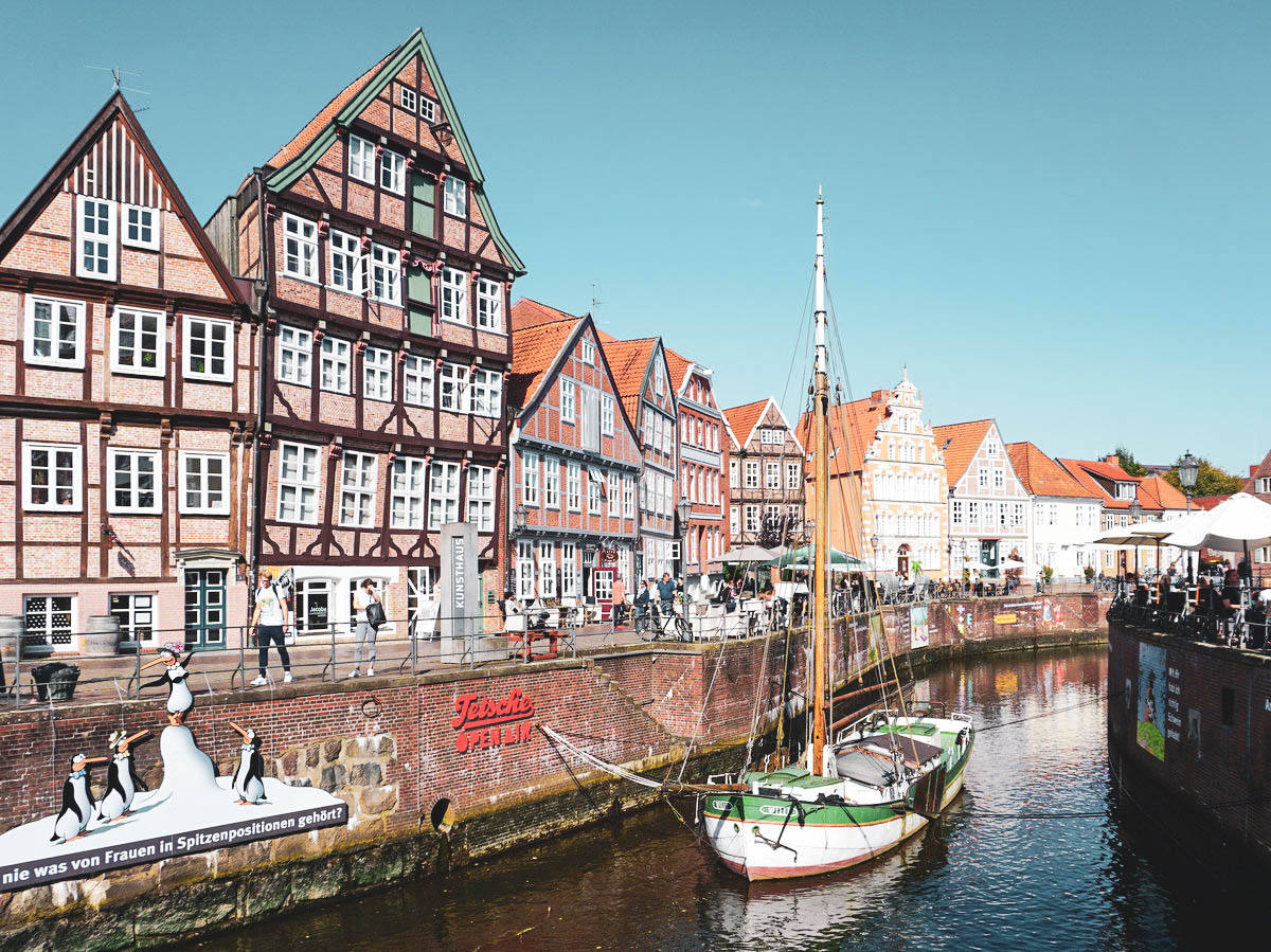 Hafen in Stade