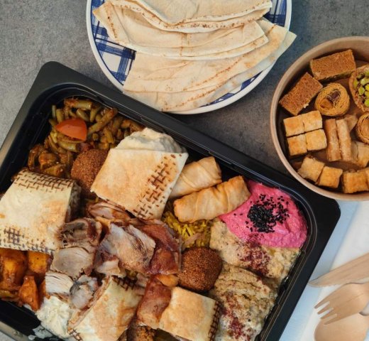 Fernweh-Essen für zu Hause, Levantine taste