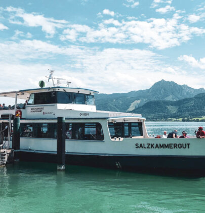 Mit Schiff und Bahn auf den Schafberg