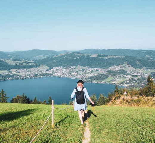 Der Grünberg, ein Glücksort im Salzkammergut
